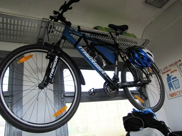 umieszczenie roweru w pociągu