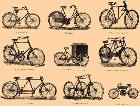 rodzaje rowerów drewnianych