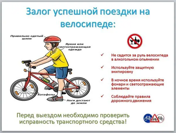 zakazy dla rowerzystów